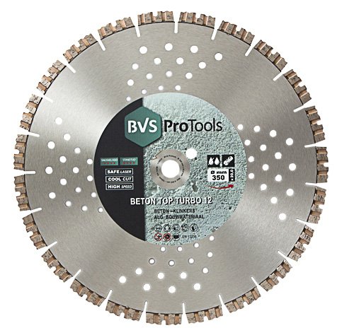 BVS ProTools Diamantzaagblad Beton Top Turbo Ø 230 mm (Asgat 22,2 mm) BVS ProTools Diamantzaagblad Beton Top Turbo Ø 230 mm (Asgat 22,2 mm)