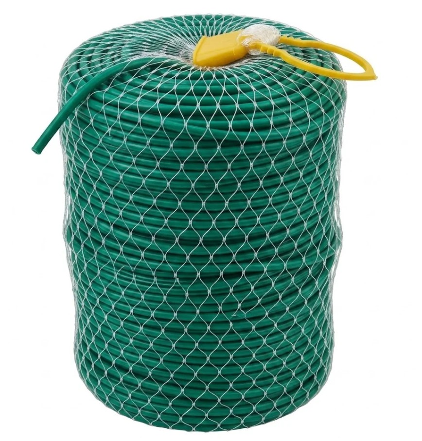 Bindbuis Groen 4mm 115mtr op klos Bindbuis Groen 4mm 115mtr op klos