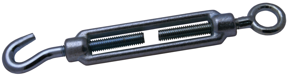 Draadspanner M6 x 110mm haak-oog Draadspanner M6 x 110mm haak-oog