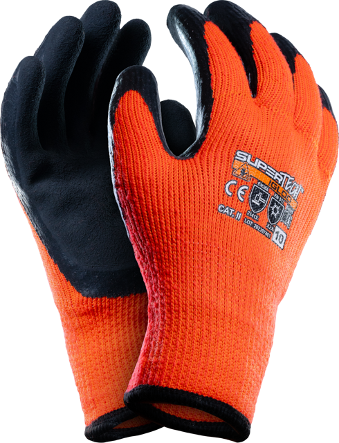 SuperTech Igloo Thermo Winterwerkhandschoen Oranje - Maat 8 (M) SuperTech Igloo Thermo Winterwerkhandschoen Oranje - Maat 8 (M)