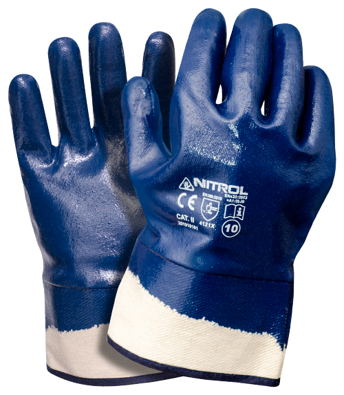 BVS ProTools Nitrol NBR Blue Werkhandschoen - Maat 10/XL