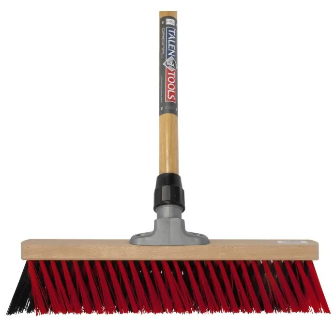 Talen Tools X-Bezem Buitenbezem Nylon met Dul 40 cm + Steel 160 cm - BB81C Talen Tools X-Bezem Buitenbezem Nylon met Dul 40 cm + Steel 160 cm - BB81C