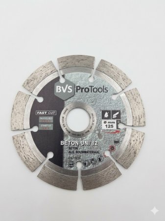 BVS ProTools Beton Uni 12 125mm as 22.2