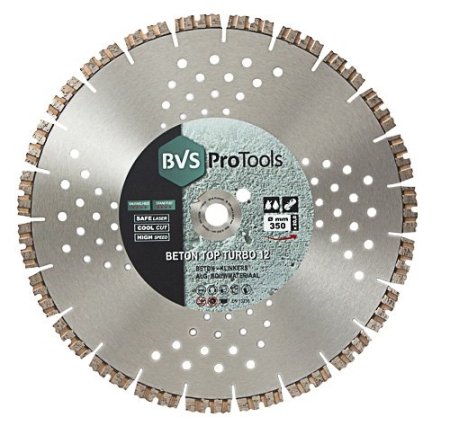 BVS ProTools Diamantzaagblad Beton Top Turbo &Oslash; 230 mm (Asgat 22,2 mm)