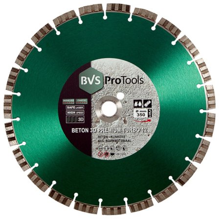 BVS ProTools Beton 3D Premium Turbo 12 350mm as 25.4 BVS ProTools Beton 3D Premium Turbo 12 350mm as 25.4