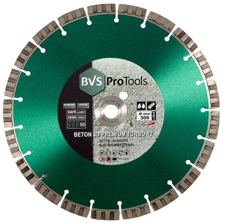 BVS ProTools Beton 3D Premium Turbo 12 300mm as 20 BVS ProTools Beton 3D Premium Turbo 12 300mm as 20