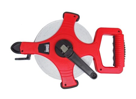 BMI Glasvezel Meetband op Kruishaspel 30 Meter BMI Glasvezel Meetband op Kruishaspel 30 Meter