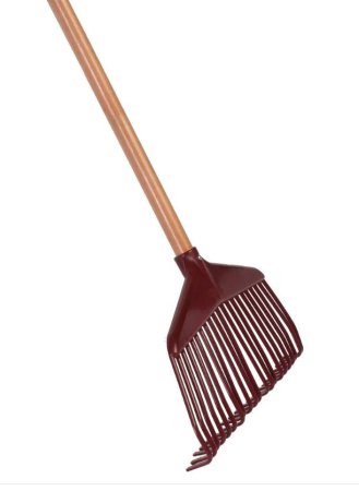 Bladhark &ndash; Nylon &ndash; 21 tanden &ndash; Essenhouten steel &ndash; 150 cm