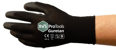 BVS ProTools Guretan PU Werkhandschoen Zwart 8/M